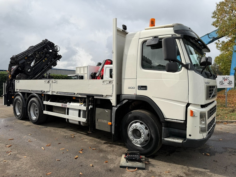 Volvo FM 300 6x4 + (25.8m!) PRITSCHE + KRAN HIAB 245 E-5 + JIB 65 X-3 + 2 ME - *228.000km* - MANUAL - A/C - EURO 3 - BELGIAN TRUCK - Sal/ Açık kasa kamyon, Vinçli kamyon: fotoğraf 1 Volvo FM 300 6x4 + (25.8m!) PRITSCHE + KRAN HIAB 245 E-5 + JIB 65 X-3 + 2 ME - *228.000km* - MANUAL - A/C - EURO 3 - BELGIAN TRUCK - Sal/ Açık kasa kamyon, Vinçli kamyon: fotoğraf 1