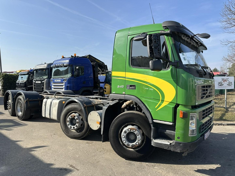 Volvo FM 340 8x2 CHASSIS (7m35) - LIFT+STEERING AXLE - MANUAL GEARBOX - EURO 3 - TÜV 05/2025 - BE TRUCK - Şasi kamyon: fotoğraf 1 Volvo FM 340 8x2 CHASSIS (7m35) - LIFT+STEERING AXLE - MANUAL GEARBOX - EURO 3 - TÜV 05/2025 - BE TRUCK - Şasi kamyon: fotoğraf 1