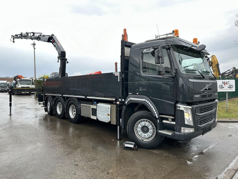 Volvo FM 460 8x4 TRIDEM + CRANE HIAB 192 E-5 X HIPRO - DYNAMIC STEERING - 364.000km - TOP CONDITION - Sal/ Açık kasa kamyon, Vinçli kamyon: fotoğraf 2 Volvo FM 460 8x4 TRIDEM + CRANE HIAB 192 E-5 X HIPRO - DYNAMIC STEERING - 364.000km - TOP CONDITION - Sal/ Açık kasa kamyon, Vinçli kamyon: fotoğraf 2