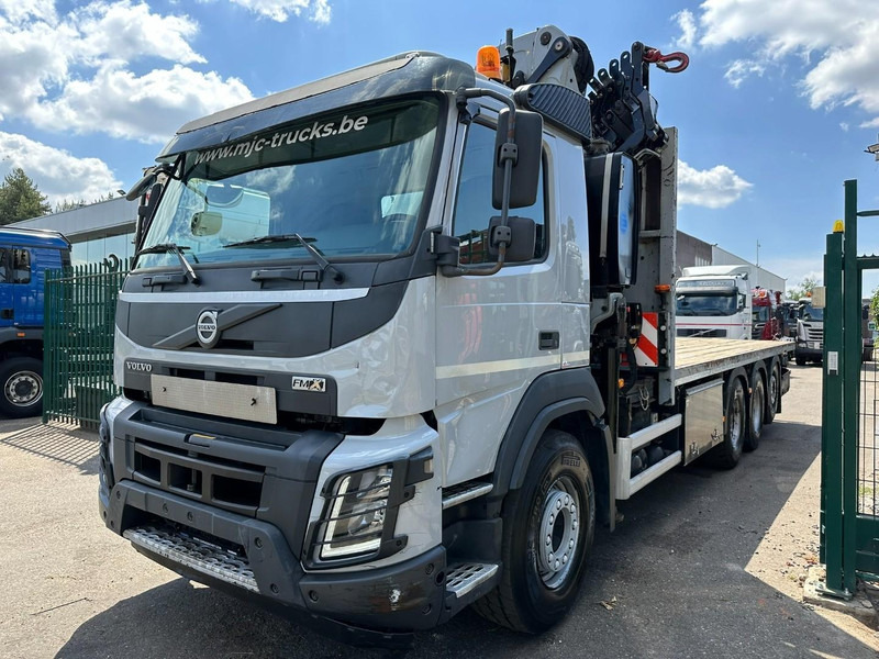 Volvo FMX 330 8x4 TRIDEM PRITSCHE + KRAN EFFER 265 / 6S - PLATFORM 7m50 - EURO 6 - RADIO - *473.000km* - TÜV 05/2026 - BE TRUCK - Sal/ Açık kasa kamyon, Vinçli kamyon: fotoğraf 4 Volvo FMX 330 8x4 TRIDEM PRITSCHE + KRAN EFFER 265 / 6S - PLATFORM 7m50 - EURO 6 - RADIO - *473.000km* - TÜV 05/2026 - BE TRUCK - Sal/ Açık kasa kamyon, Vinçli kamyon: fotoğraf 4