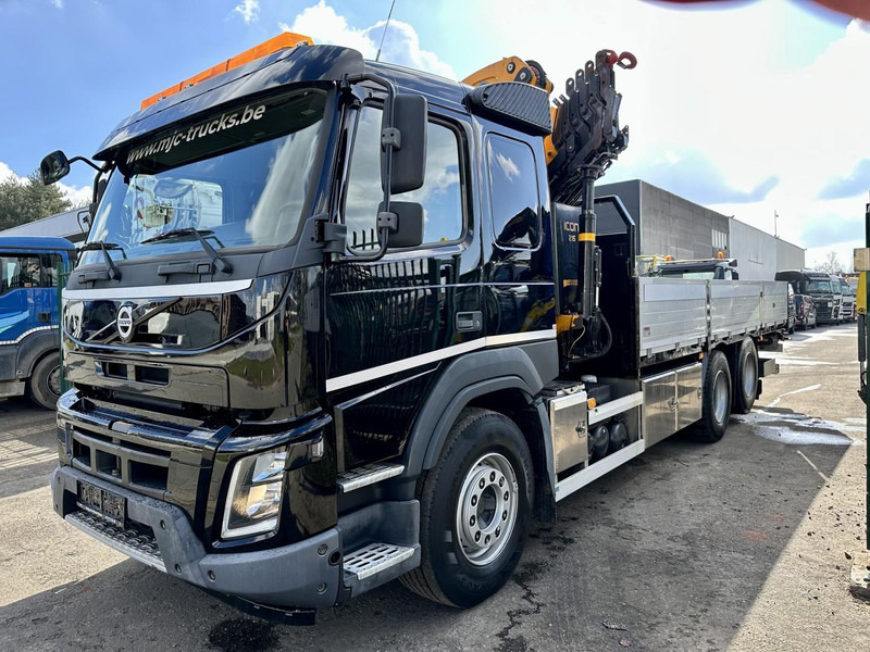Volvo FMX 370 6x2 PLATFORM 6M35 + CRANE EFFER 215/6S -*127.000km* - LIFT AXLE - DOUBLE WHEELS - I SHIFT - EURO 6 - BE PAPERS - Vinçli kamyon: fotoğraf 4 Volvo FMX 370 6x2 PLATFORM 6M35 + CRANE EFFER 215/6S -*127.000km* - LIFT AXLE - DOUBLE WHEELS - I SHIFT - EURO 6 - BE PAPERS - Vinçli kamyon: fotoğraf 4