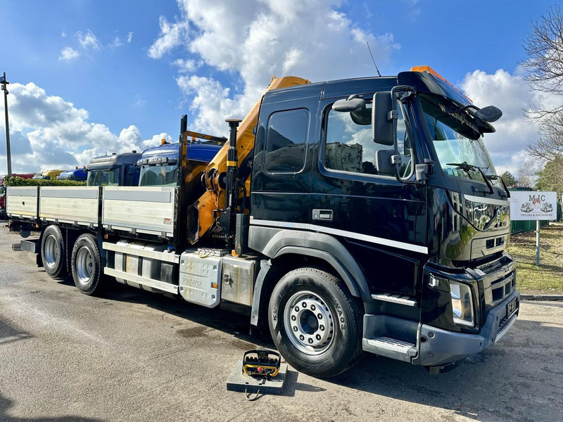 Volvo FMX 370 6x2 PLATFORM 6M35 + CRANE EFFER 215/6S -*127.000km* - LIFT AXLE - DOUBLE WHEELS - I SHIFT - EURO 6 - BE PAPERS - Vinçli kamyon: fotoğraf 2 Volvo FMX 370 6x2 PLATFORM 6M35 + CRANE EFFER 215/6S -*127.000km* - LIFT AXLE - DOUBLE WHEELS - I SHIFT - EURO 6 - BE PAPERS - Vinçli kamyon: fotoğraf 2