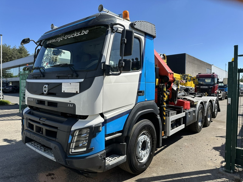 Volvo FMX 460 8x4 TRIDEM HOOKLIFT + CRANE PK 23002 SH + GRABBER / ROTATOR - EURO 6 - LIFT + STEERING AXLE - *374.000km* - EXT BUMPER - Kancalı yükleyici kamyon, Vinçli kamyon: fotoğraf 3 Volvo FMX 460 8x4 TRIDEM HOOKLIFT + CRANE PK 23002 SH + GRABBER / ROTATOR - EURO 6 - LIFT + STEERING AXLE - *374.000km* - EXT BUMPER - Kancalı yükleyici kamyon, Vinçli kamyon: fotoğraf 3
