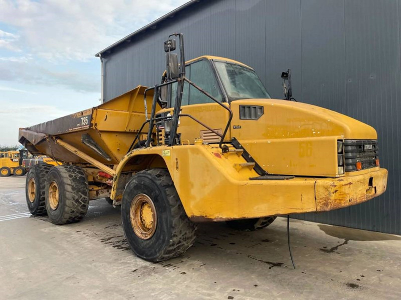 Cat 735 - Belden kırma kaya kamyonu: fotoğraf 3 Cat 735 - Belden kırma kaya kamyonu: fotoğraf 3