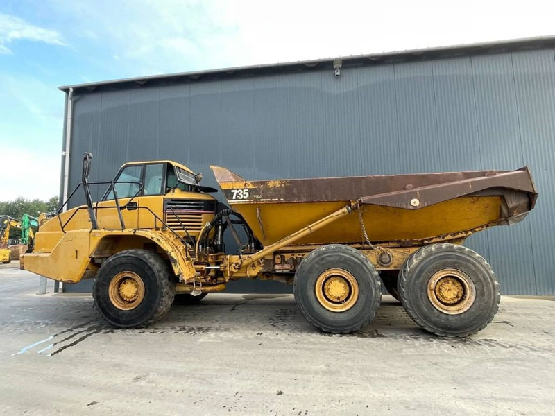 Cat 735 - Belden kırma kaya kamyonu: fotoğraf 5 Cat 735 - Belden kırma kaya kamyonu: fotoğraf 5