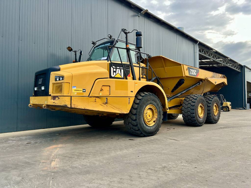 Cat 735C - Belden kırma kaya kamyonu: fotoğraf 1 Cat 735C - Belden kırma kaya kamyonu: fotoğraf 1