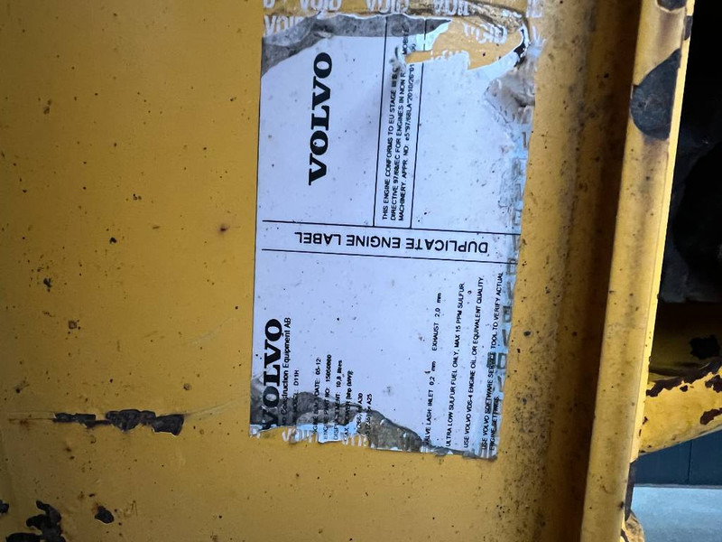 Belden kırma kaya kamyonu Volvo A30F: fotoğraf 9