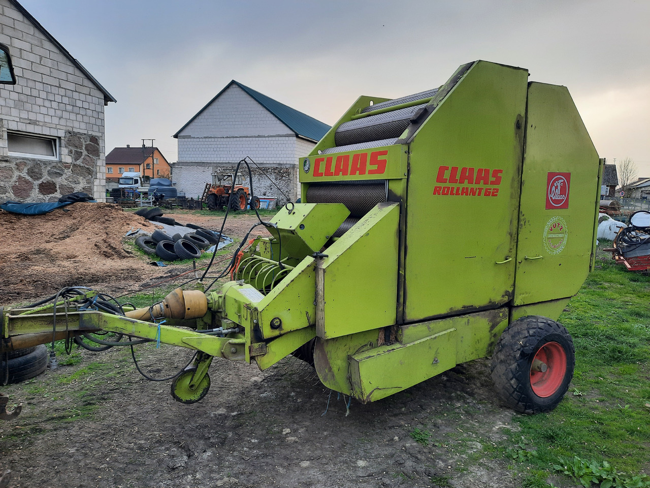 CLAAS ROLLANT 62 - Silindirik balya makinesi: fotoğraf 3 CLAAS ROLLANT 62 - Silindirik balya makinesi: fotoğraf 3