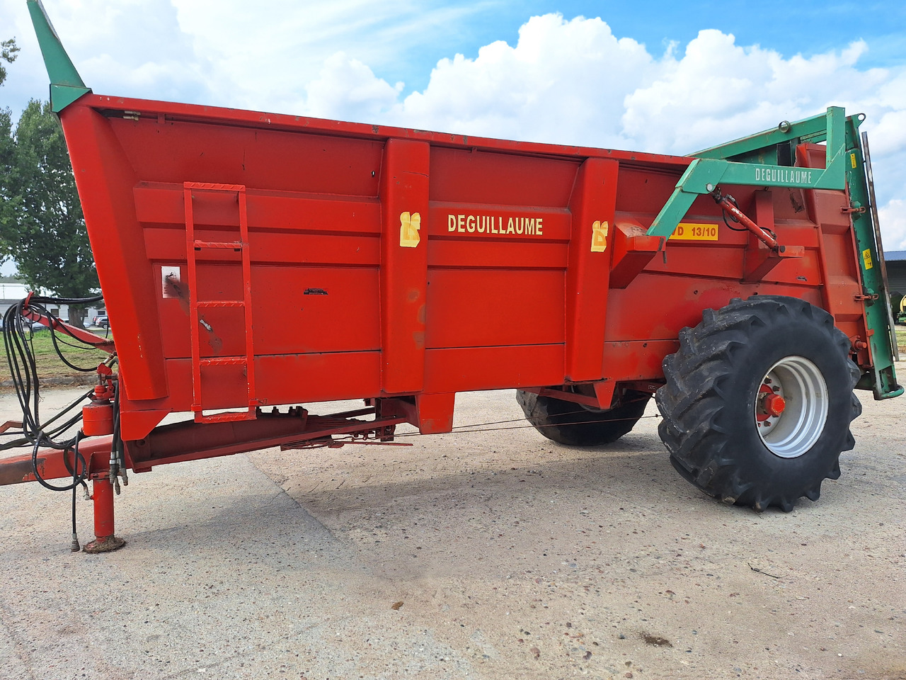 DEGUILLAUME HVD1310 - Gübresi serpme makinesi: fotoğraf 1 DEGUILLAUME HVD1310 - Gübresi serpme makinesi: fotoğraf 1