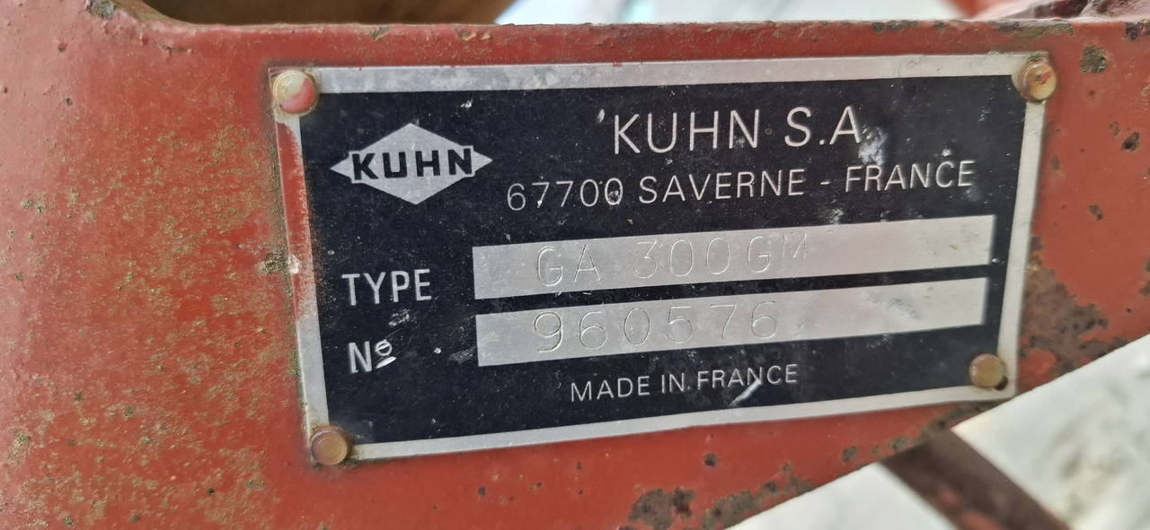 KUHN GA 300 GM - Ot toplama tırmığı: fotoğraf 5 KUHN GA 300 GM - Ot toplama tırmığı: fotoğraf 5