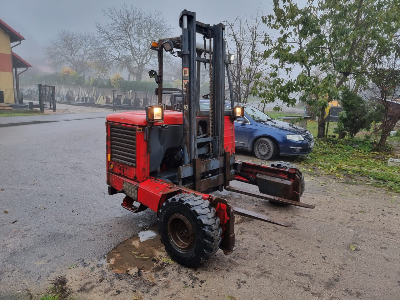 Moffett MS 20.3 - Kamyona monte forklift: fotoğraf 4 Moffett MS 20.3 - Kamyona monte forklift: fotoğraf 4