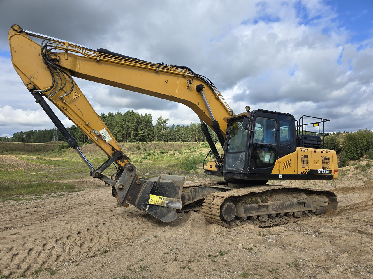 SANY SY215c - Paletli ekskavatör: fotoğraf 4 SANY SY215c - Paletli ekskavatör: fotoğraf 4