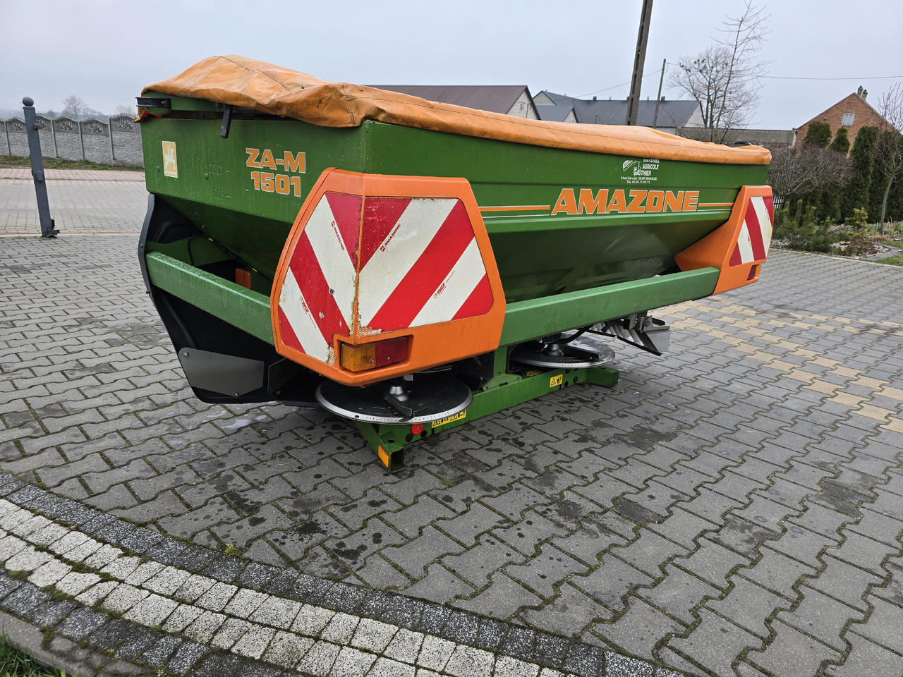 Amazone ROFIS SBS ZA-M 1501 - Gübre serpme makinesi: fotoğraf 3 Amazone ROFIS SBS ZA-M 1501 - Gübre serpme makinesi: fotoğraf 3