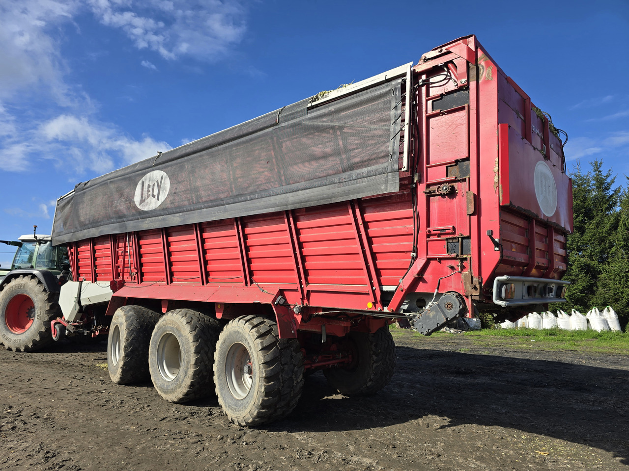 Lely Tigo XR 100D - Silaj römorku: fotoğraf 3 Lely Tigo XR 100D - Silaj römorku: fotoğraf 3