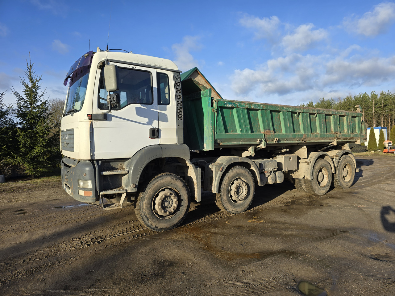 Man TGA 41.360 - Damperli kamyon: fotoğraf 1 Man TGA 41.360 - Damperli kamyon: fotoğraf 1