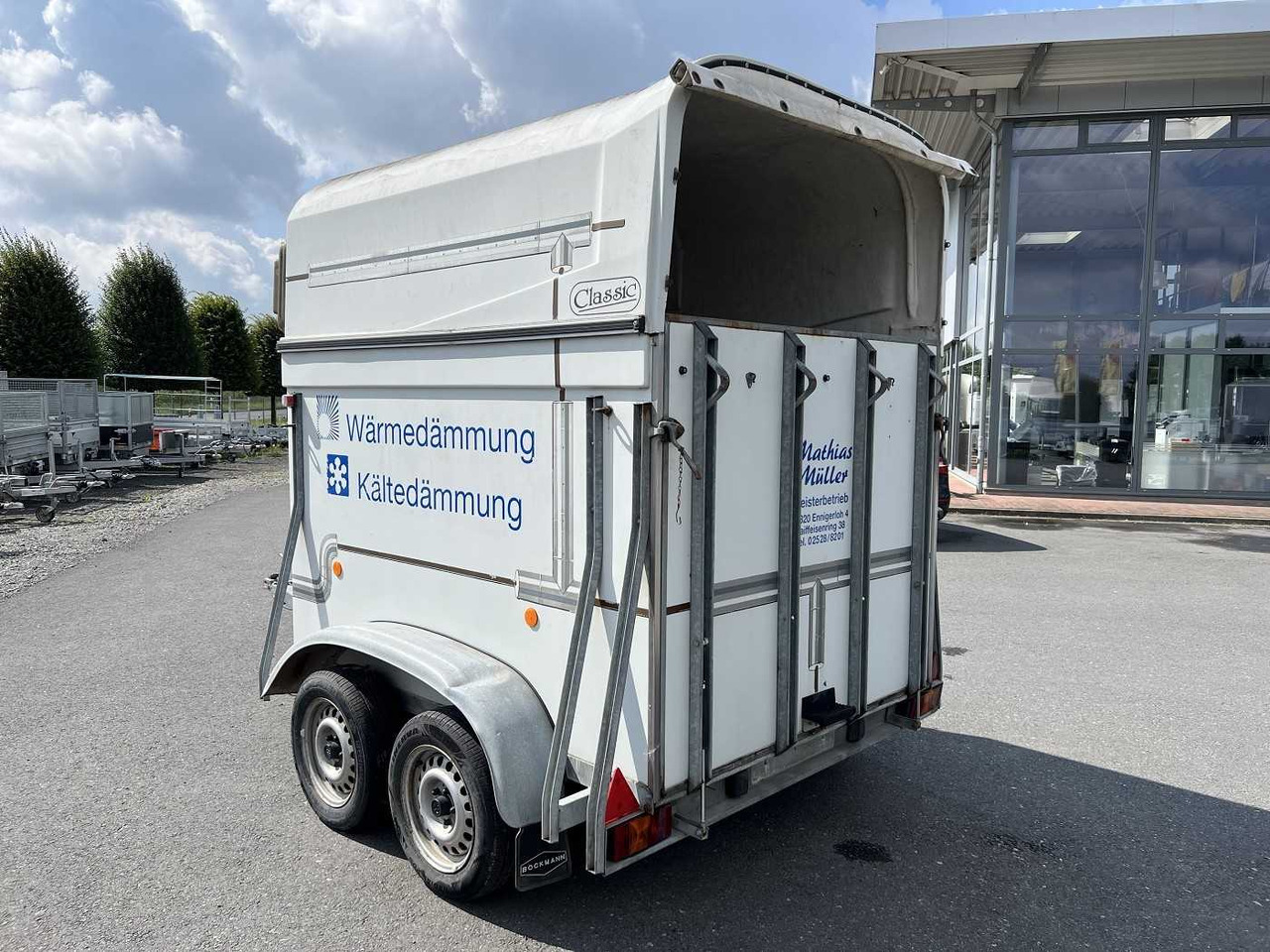 BOECKMANN Classic A Pferdeanhänger - At taşıma römorku: fotoğraf 5 BOECKMANN Classic A Pferdeanhänger - At taşıma römorku: fotoğraf 5