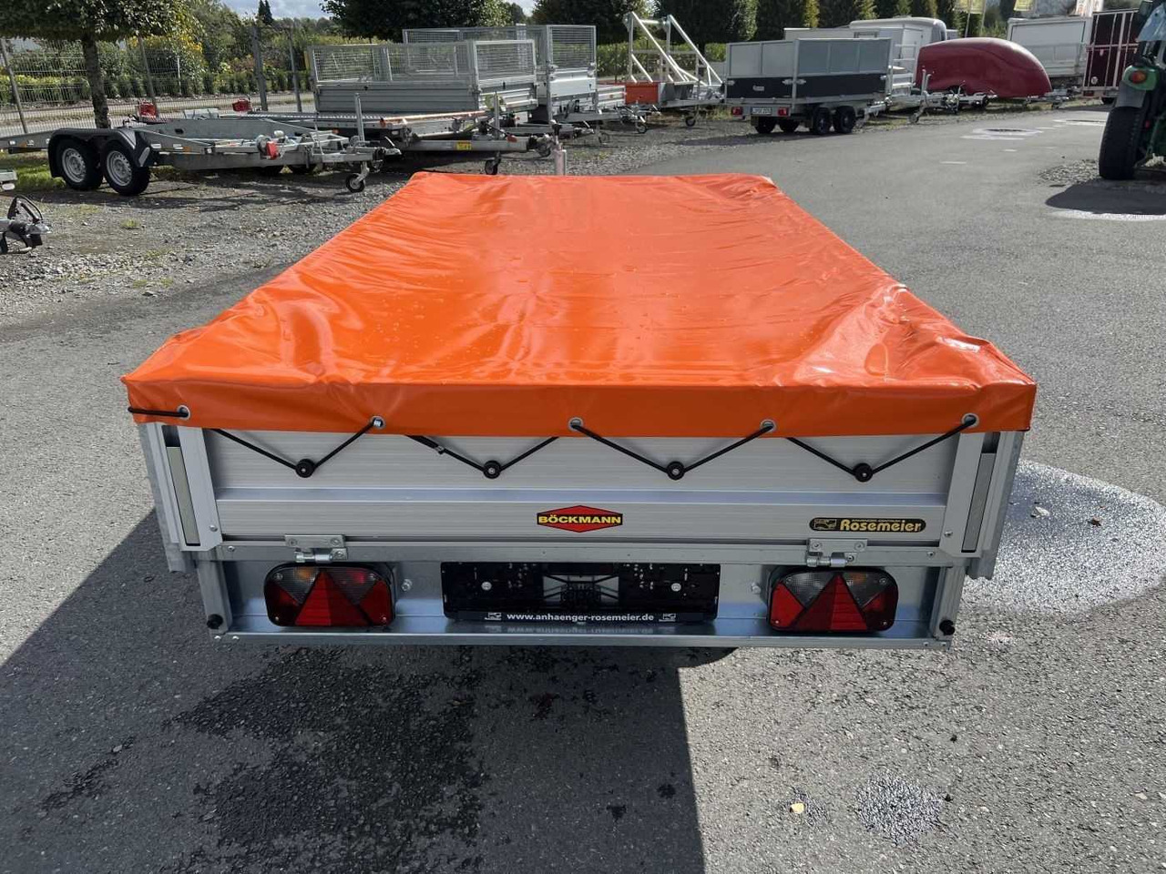 BOECKMANN HL-AL 2514/135 Eco Hochlader - Otomobil römorku: fotoğraf 4 BOECKMANN HL-AL 2514/135 Eco Hochlader - Otomobil römorku: fotoğraf 4