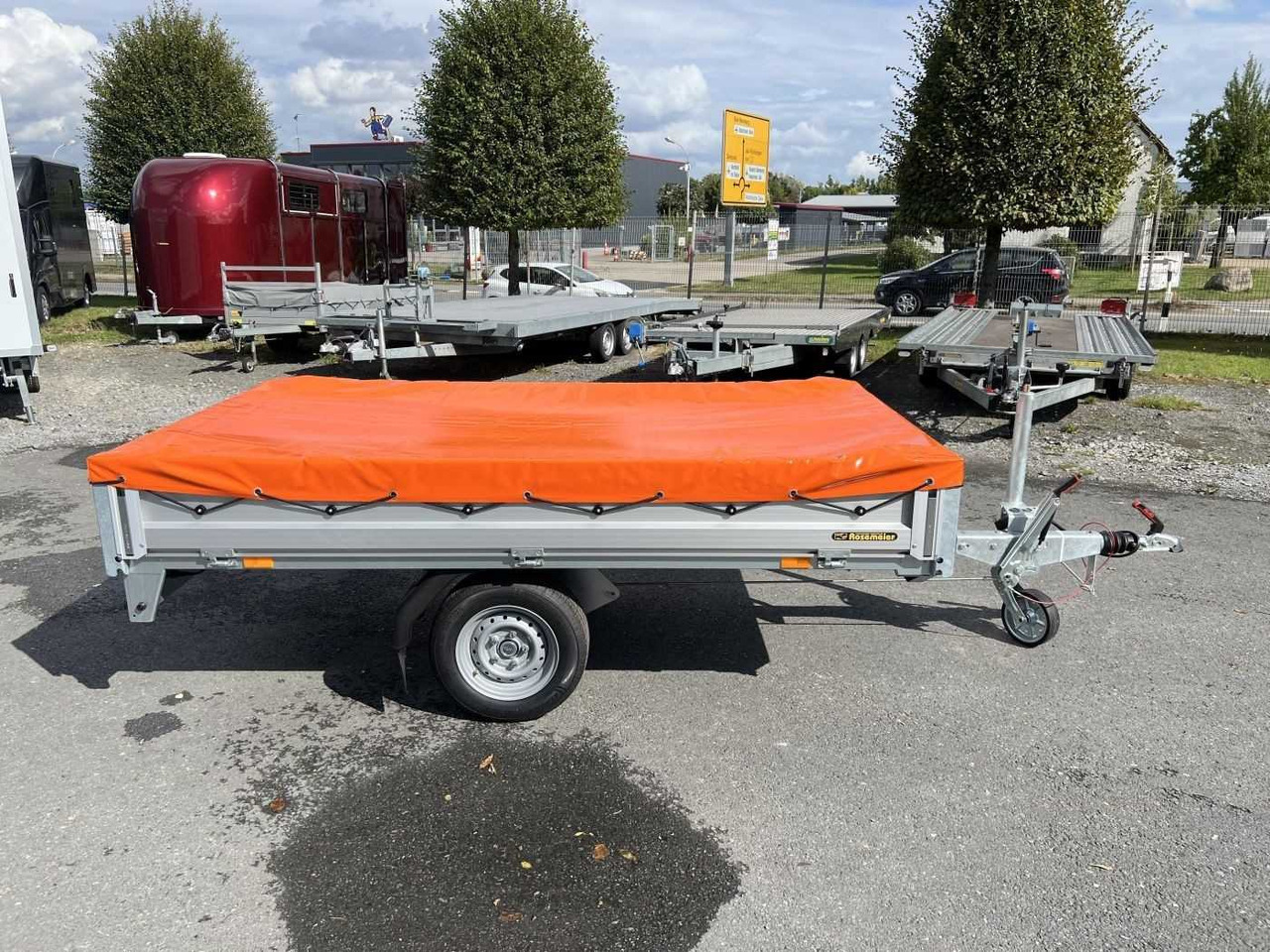 BOECKMANN HL-AL 2514/135 Eco Hochlader - Otomobil römorku: fotoğraf 2 BOECKMANN HL-AL 2514/135 Eco Hochlader - Otomobil römorku: fotoğraf 2