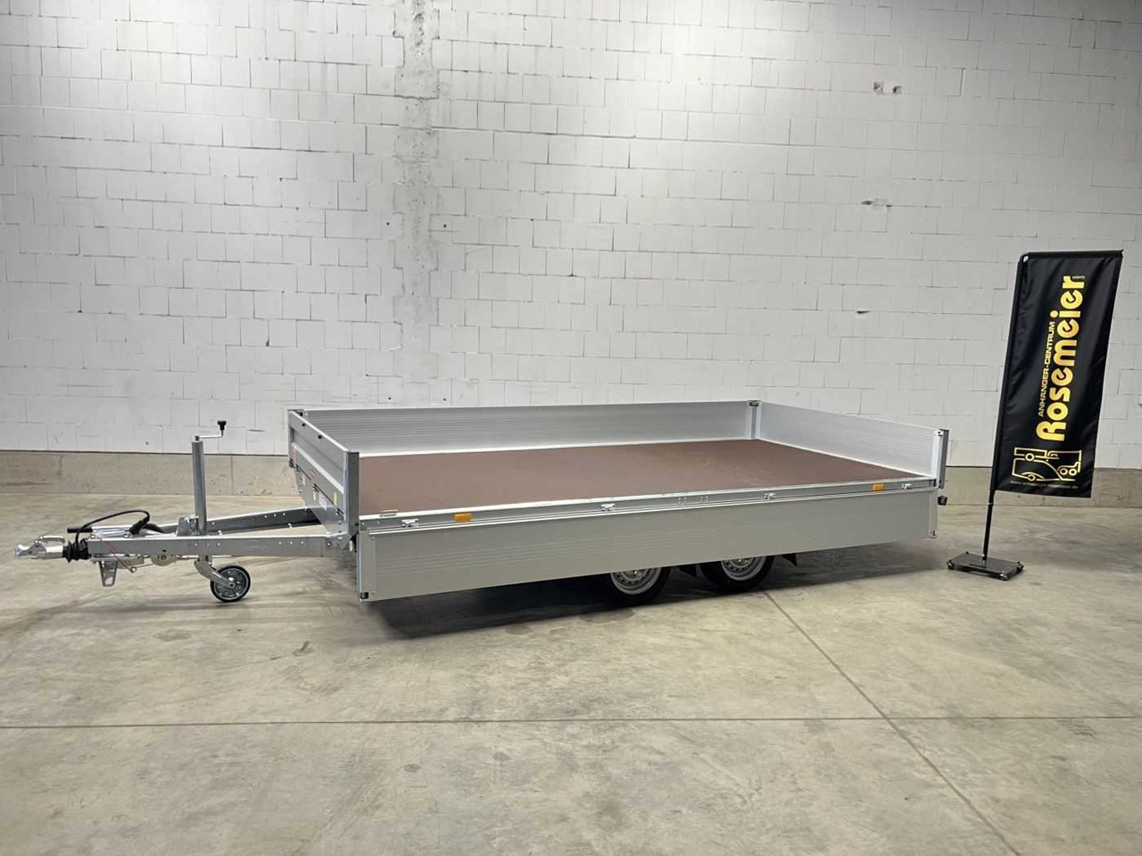 Yeni Platform/ Açık kasa römork BOECKMANN HL-AL 4121/35 F Eco Hochlader: fotoğraf 24