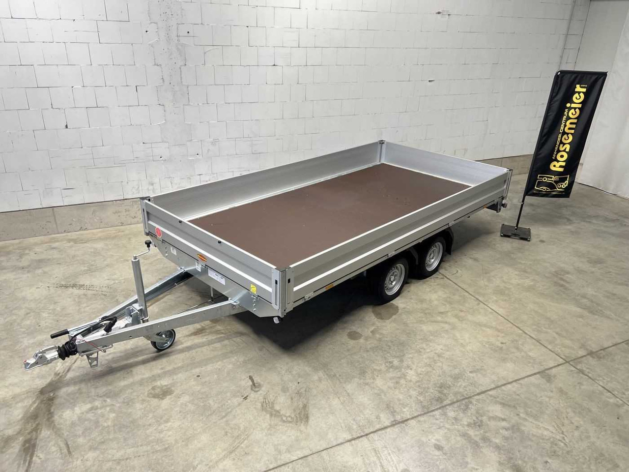 Yeni Platform/ Açık kasa römork BOECKMANN HL-AL 4121/35 F Eco Hochlader: fotoğraf 22