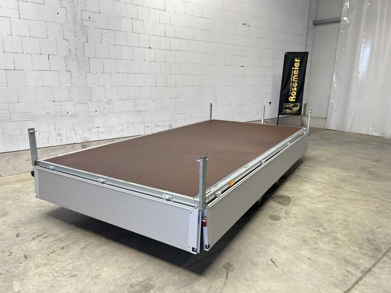 Yeni Platform/ Açık kasa römork BOECKMANN HL-AL 4121/35 F Eco Hochlader: fotoğraf 7