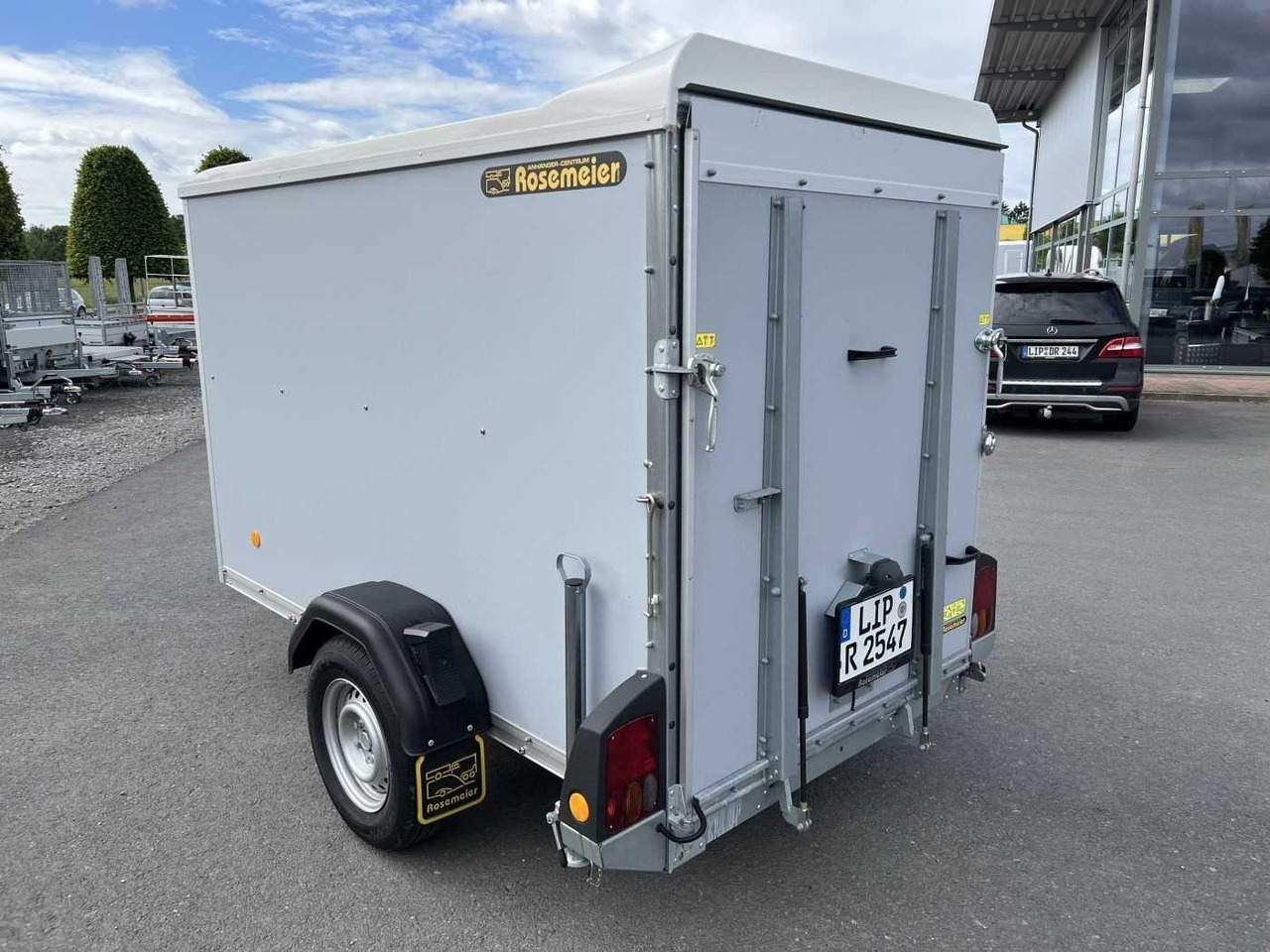 BOECKMANN KT 2513/135 F Tür TKL Stützen Kofferanhänger - Kapalı karoser römork: fotoğraf 5 BOECKMANN KT 2513/135 F Tür TKL Stützen Kofferanhänger - Kapalı karoser römork: fotoğraf 5