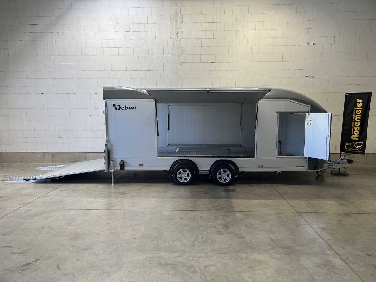 Yeni Araba taşıyıcı römork CHEVAL LIBERTE DEBON C2000 Roadster ALF Autotransporter geschlossen: fotoğraf 1