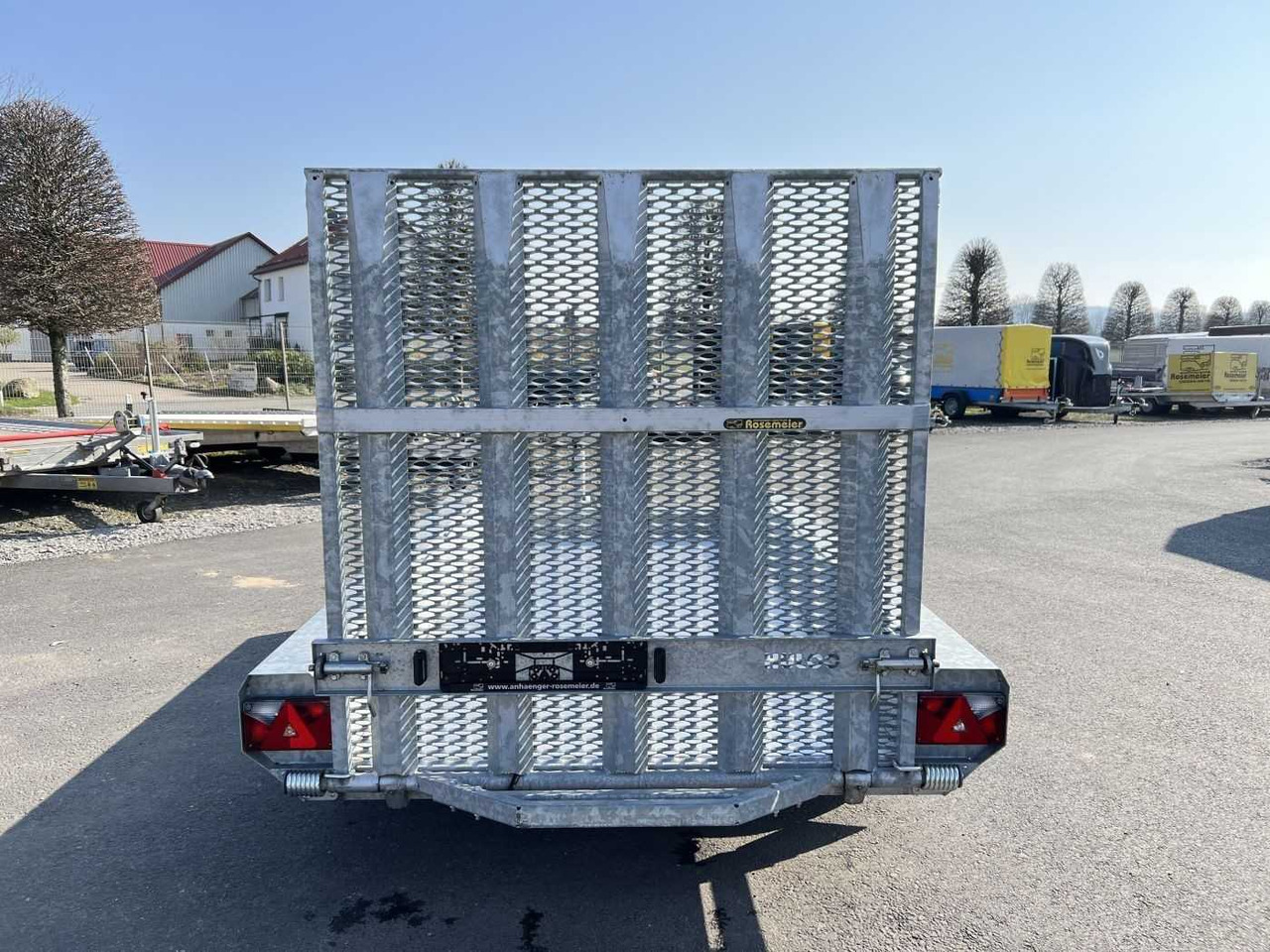 İş makinası römorku HULCO Terrax-2 3500 Maschinentransporter: fotoğraf 9