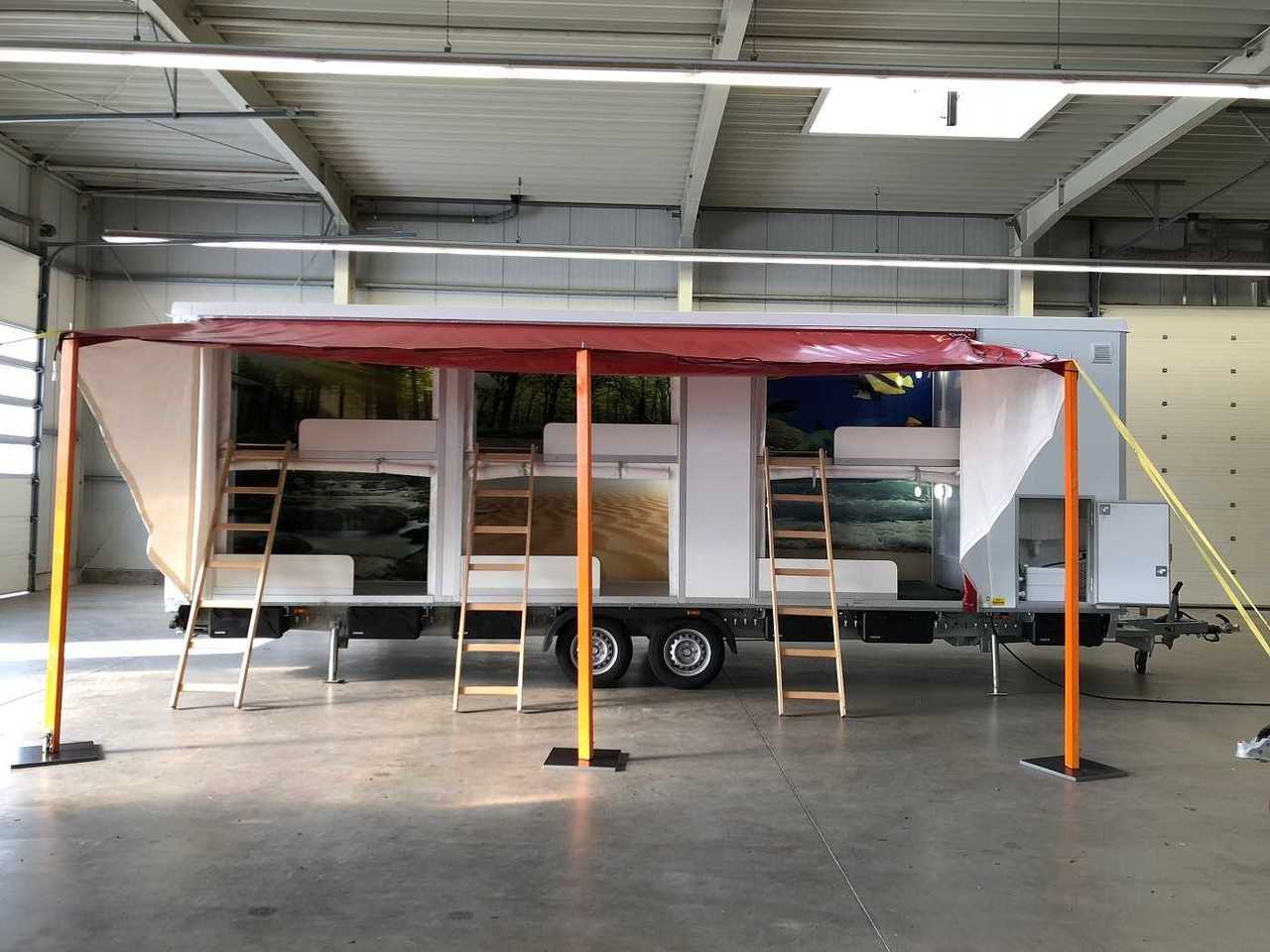 ROSEMEIER EW TA-NO Festivalanhänger Mannschaftswagen Campinganhänger - Büfe karavan: fotoğraf 1 ROSEMEIER EW TA-NO Festivalanhänger Mannschaftswagen Campinganhänger - Büfe karavan: fotoğraf 1