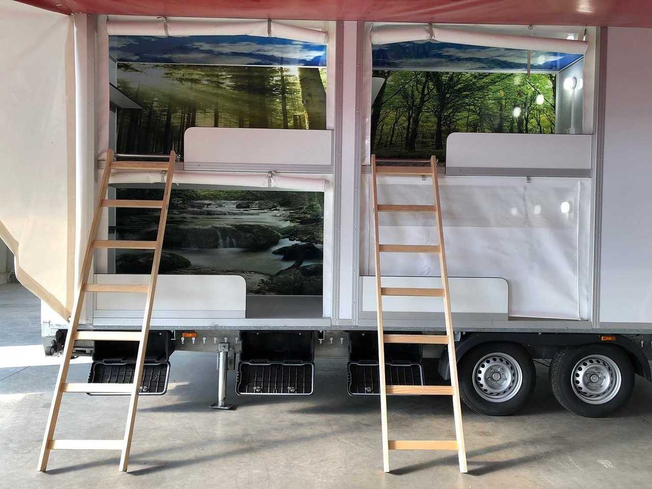 ROSEMEIER EW TA-NO Festivalanhänger Mannschaftswagen Campinganhänger - Büfe karavan: fotoğraf 5 ROSEMEIER EW TA-NO Festivalanhänger Mannschaftswagen Campinganhänger - Büfe karavan: fotoğraf 5