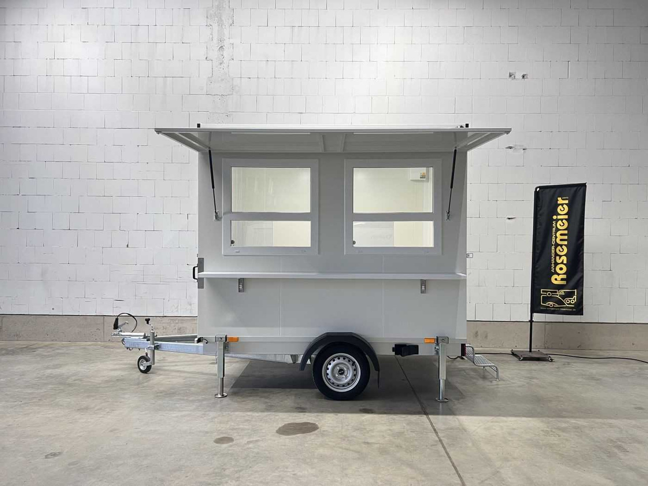 ROSEMEIER VE Kassenhäuschen TK C 08.25 Verkaufsanhänger - Büfe karavan: fotoğraf 1 ROSEMEIER VE Kassenhäuschen TK C 08.25 Verkaufsanhänger - Büfe karavan: fotoğraf 1