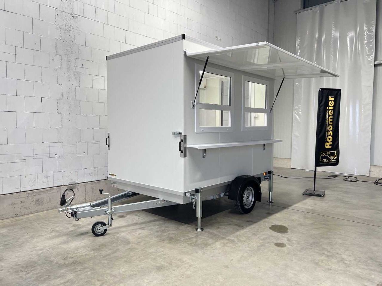 ROSEMEIER VE Kassenhäuschen TK C 08.25 Verkaufsanhänger - Büfe karavan: fotoğraf 3 ROSEMEIER VE Kassenhäuschen TK C 08.25 Verkaufsanhänger - Büfe karavan: fotoğraf 3