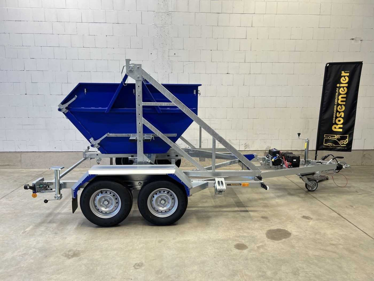 BLYSS KTT V2L mit Mulde Kabeltrommelanhänger - Römork: fotoğraf 1 BLYSS KTT V2L mit Mulde Kabeltrommelanhänger - Römork: fotoğraf 1