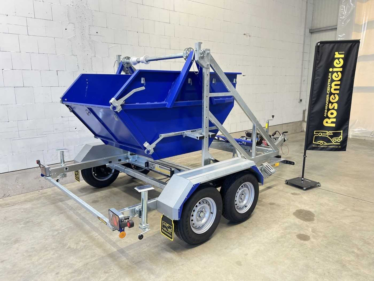BLYSS KTT V2L mit Mulde Kabeltrommelanhänger - Römork: fotoğraf 4 BLYSS KTT V2L mit Mulde Kabeltrommelanhänger - Römork: fotoğraf 4