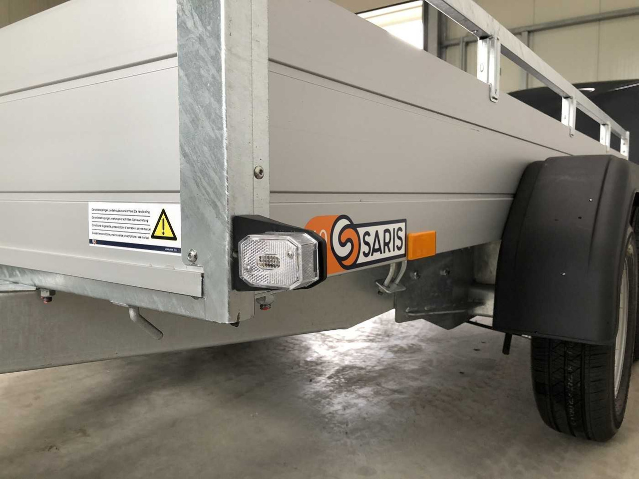 Yeni Otomobil römorku SARIS McAlu Pro 305 153 2000 2 Ramp Kastenanhänger geb: fotoğraf 21