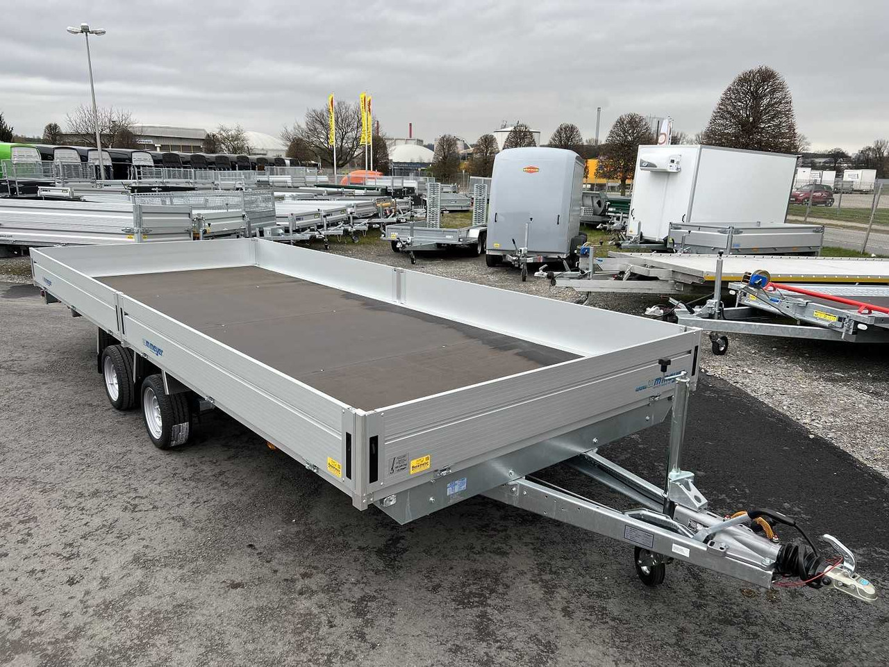 Yeni Platform/ Açık kasa römork WM MEYER HLC 3560/244 Ti Hochlader: fotoğraf 21