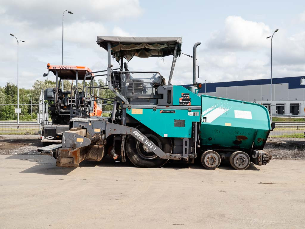VÖGELE SUPER 1803-1 - Asfalt serici: fotoğraf 5 VÖGELE SUPER 1803-1 - Asfalt serici: fotoğraf 5