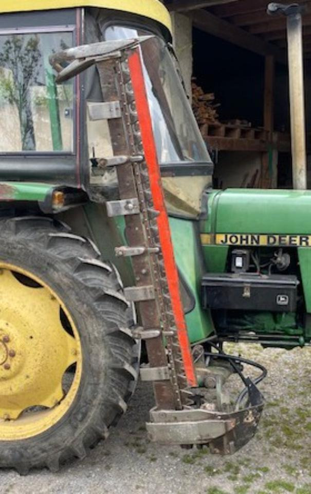 Doppelmesser-Mähwerk, Seitenanbau, passend zum John Deere 1140 - Sap parçalama makinesi: fotoğraf 1 Doppelmesser-Mähwerk, Seitenanbau, passend zum John Deere 1140 - Sap parçalama makinesi: fotoğraf 1