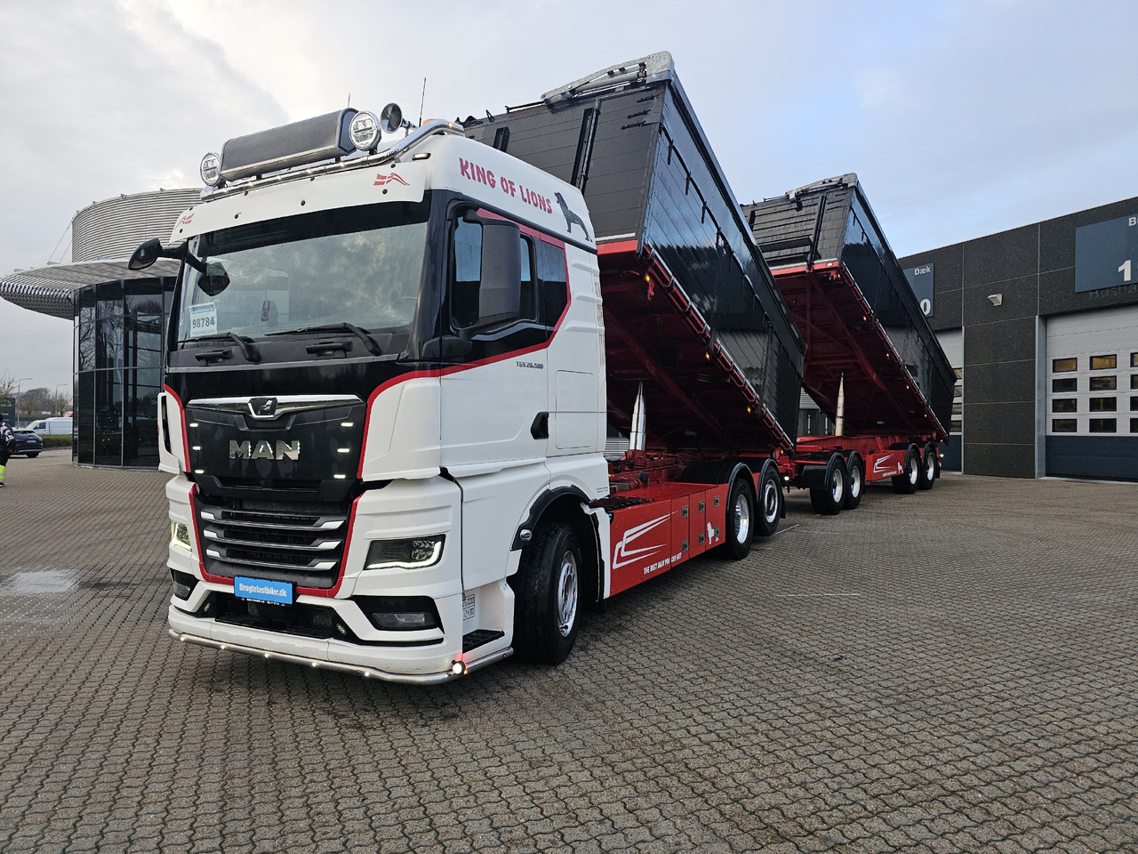 MAN TGX 26.580 Hængertræk - Damperli kamyon: fotoğraf 1 MAN TGX 26.580 Hængertræk - Damperli kamyon: fotoğraf 1