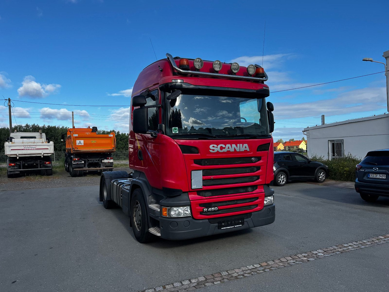 Scania R450 Sattelzugmaschine mit Kipphydraulik - Çekici: fotoğraf 3 Scania R450 Sattelzugmaschine mit Kipphydraulik - Çekici: fotoğraf 3