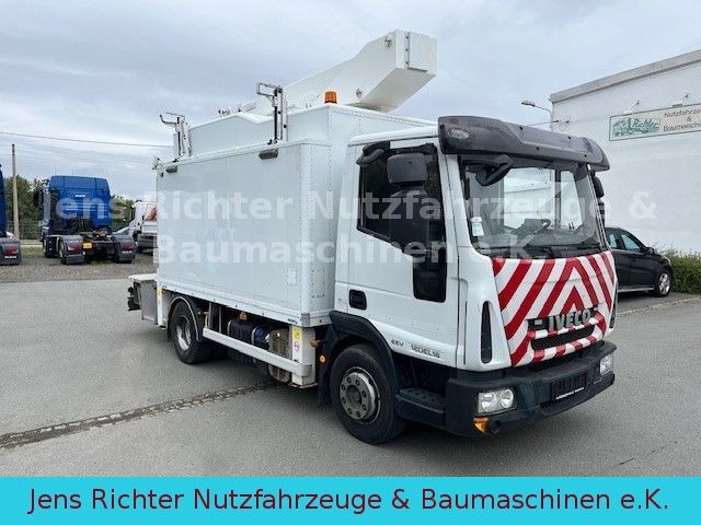Araç üzerine platform Iveco ML 120EL18 Hubarbeitsbühne isoliert 15 Meter: fotoğraf 13