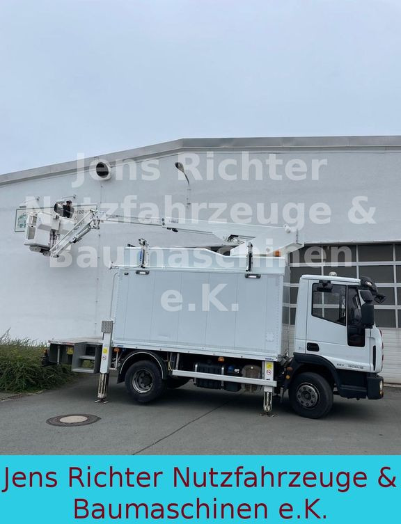 Araç üzerine platform Iveco ML 120EL18 Hubarbeitsbühne isoliert 15 Meter: fotoğraf 21