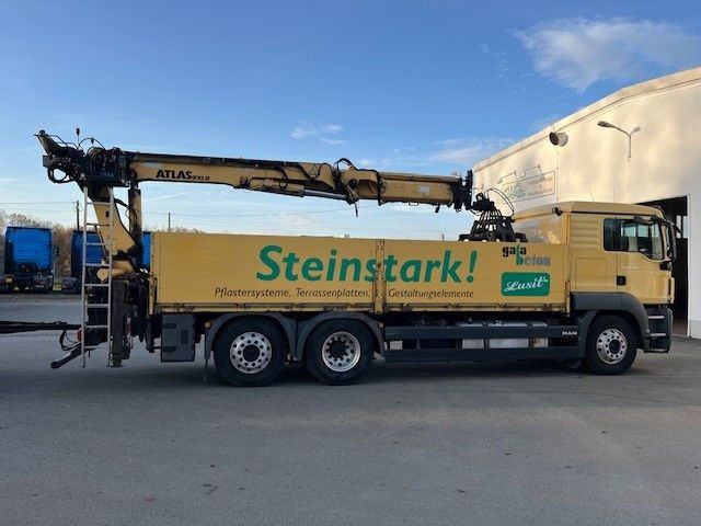 Vinçli kamyon, Sal/ Açık kasa kamyon MAN TGS 26.400 Baustoff LKW mit Ladekran Atlas 210.2 MAN TGS 26.400 Baustoff LKW mit Ladekran Atlas 210.2: fotoğraf 11 Vinçli kamyon, Sal/ Açık kasa kamyon MAN TGS 26.400 Baustoff LKW mit Ladekran Atlas 210.2 MAN TGS 26.400 Baustoff LKW mit Ladekran Atlas 210.2: fotoğraf 11