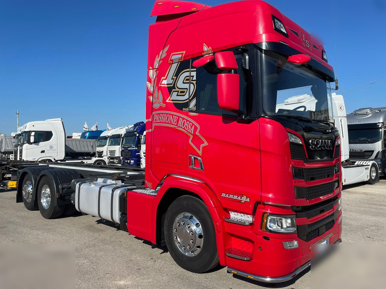 SCANIA R450 - Konteynır taşıyıcı/ Yedek karoser kamyon: fotoğraf 1 SCANIA R450 - Konteynır taşıyıcı/ Yedek karoser kamyon: fotoğraf 1