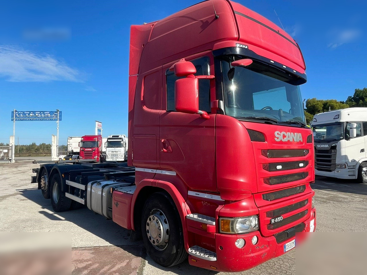 SCANIA R450 - Konteynır taşıyıcı/ Yedek karoser kamyon: fotoğraf 1 SCANIA R450 - Konteynır taşıyıcı/ Yedek karoser kamyon: fotoğraf 1