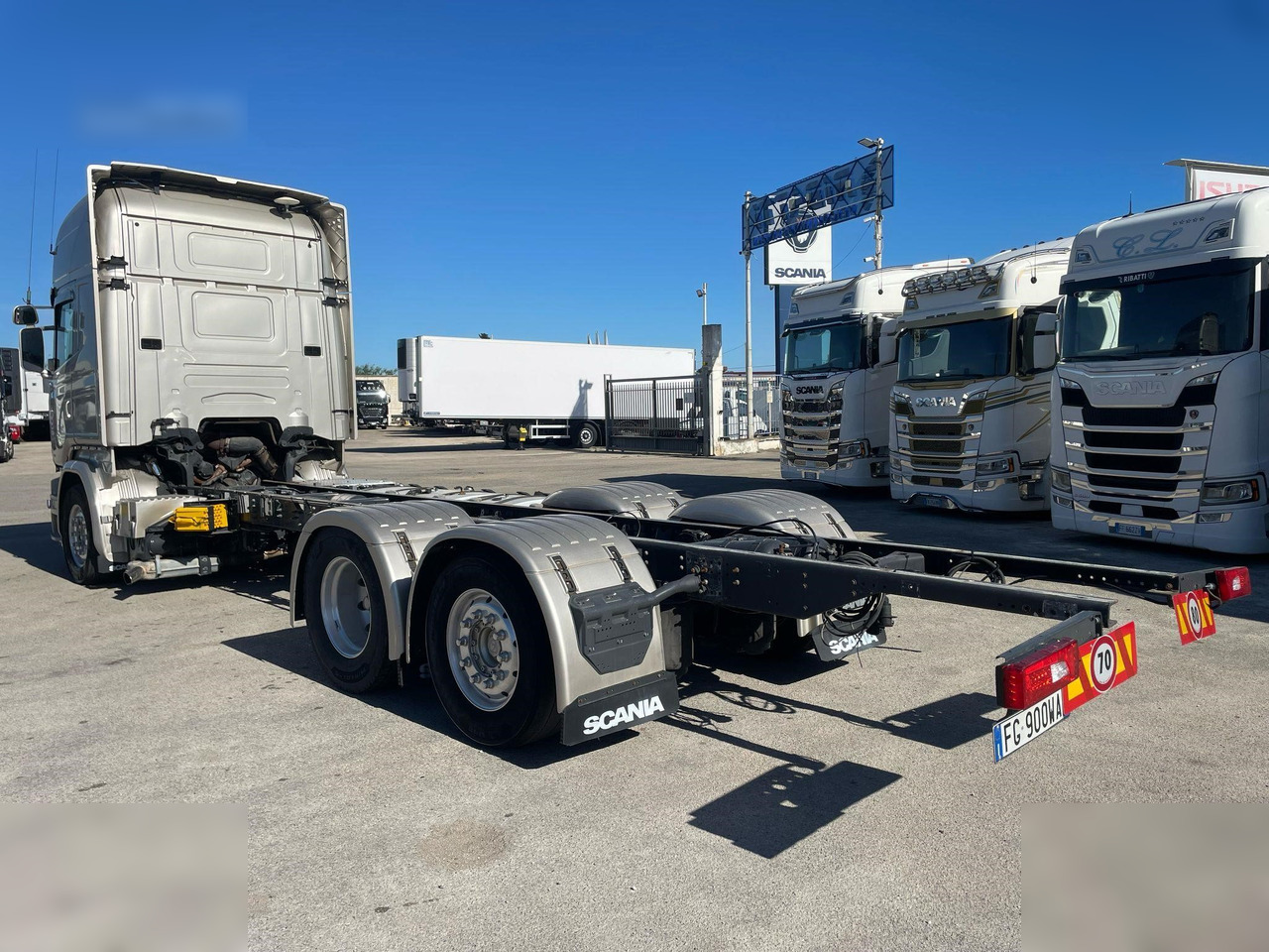 SCANIA R580 - Şasi kamyon: fotoğraf 3 SCANIA R580 - Şasi kamyon: fotoğraf 3