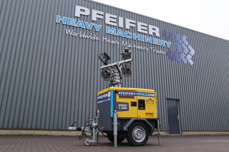 Atlas Copco HiLight H5+ SV2 Valid inspection, *Guarantee! Max - Aydınlatma kulesi: fotoğraf 1 Atlas Copco HiLight H5+ SV2 Valid inspection, *Guarantee! Max - Aydınlatma kulesi: fotoğraf 1