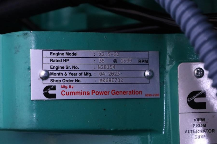 Cummins C22D5Q Declaration of Conformity, Diesel, 22kVA, A - Elektrikli jeneratör: fotoğraf 5 Cummins C22D5Q Declaration of Conformity, Diesel, 22kVA, A - Elektrikli jeneratör: fotoğraf 5