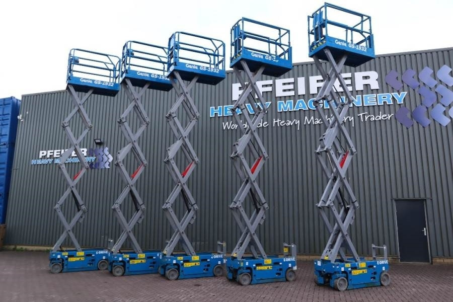Genie GS1932 E-Drive Several In Stock, 8m Working Height - Makasli platform: fotoğraf 2 Genie GS1932 E-Drive Several In Stock, 8m Working Height - Makasli platform: fotoğraf 2
