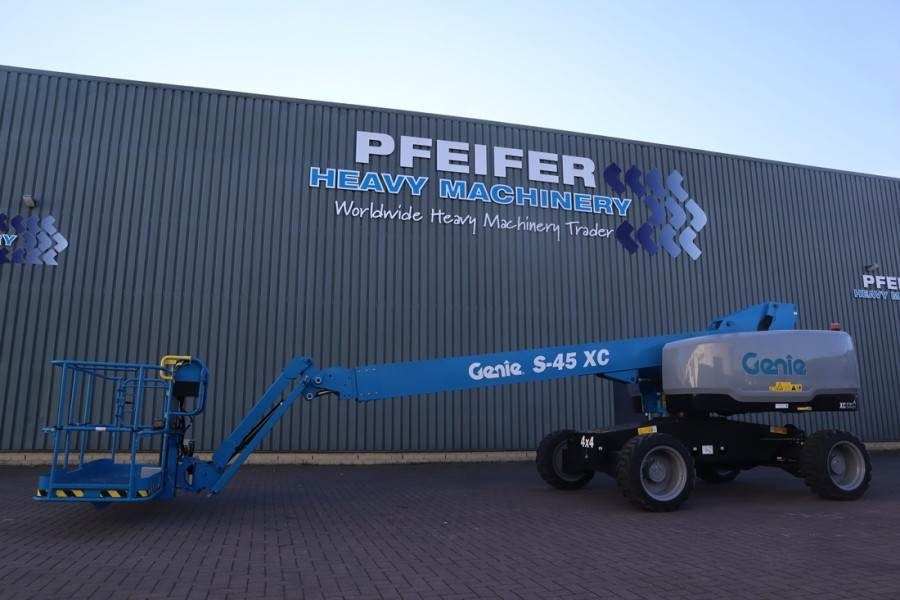 Genie S45XC Valid Inspection, *Guarantee! Diesel, 4x4 Dr - Teleskopik platform: fotoğraf 1 Genie S45XC Valid Inspection, *Guarantee! Diesel, 4x4 Dr - Teleskopik platform: fotoğraf 1